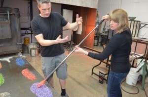 Glass Blowing 016 - Diana
