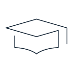 Icon for pursuing education within our Core Values