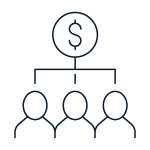 Icon for Collaboration and Teamwork within our Core Values